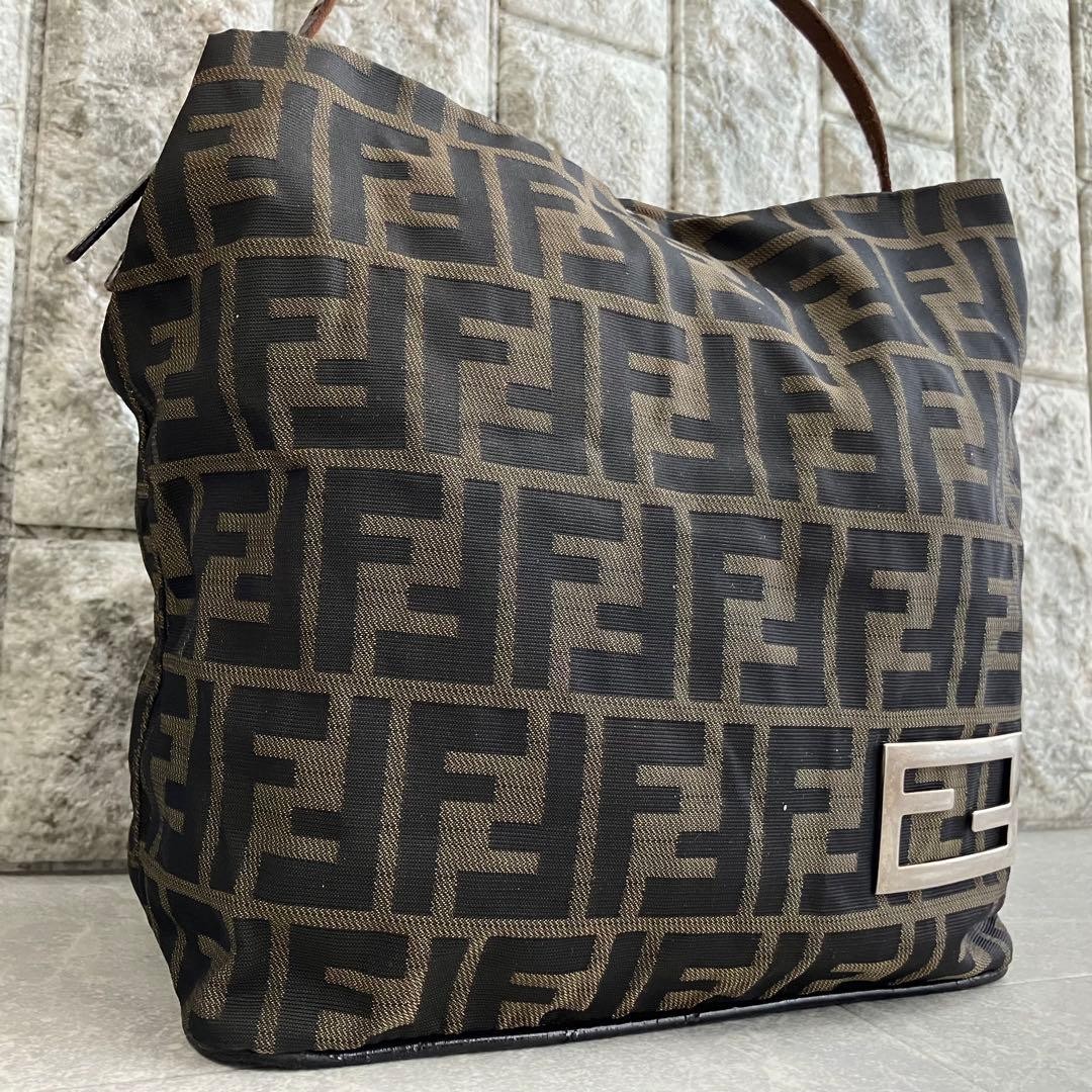Rare✨Good condition✨Fendi one shoulder bag mini bag zucca pattern FF logo