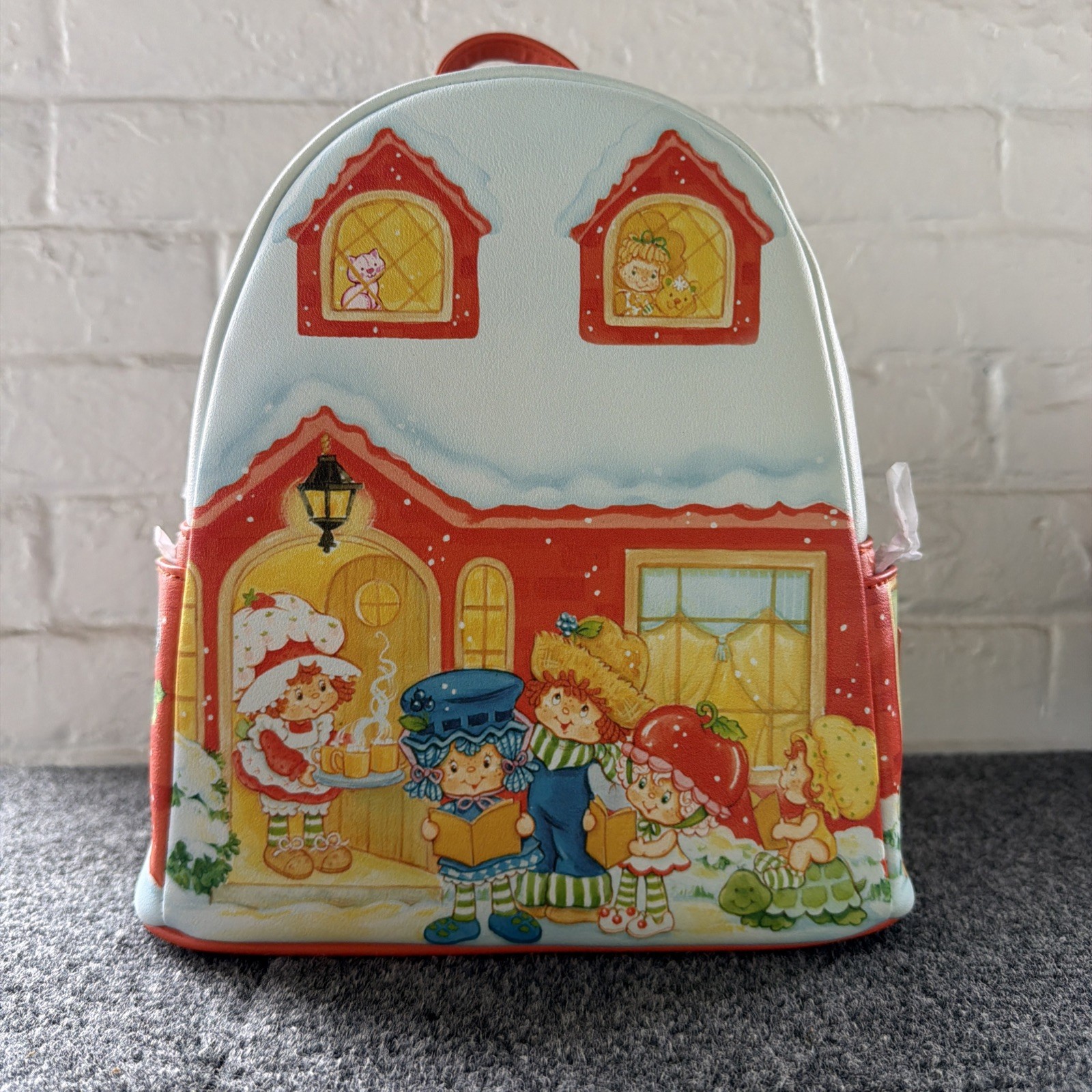 Loungefly Strawberry Shortcake & Friends Caroling Holiday Mini Backpack *NEW*