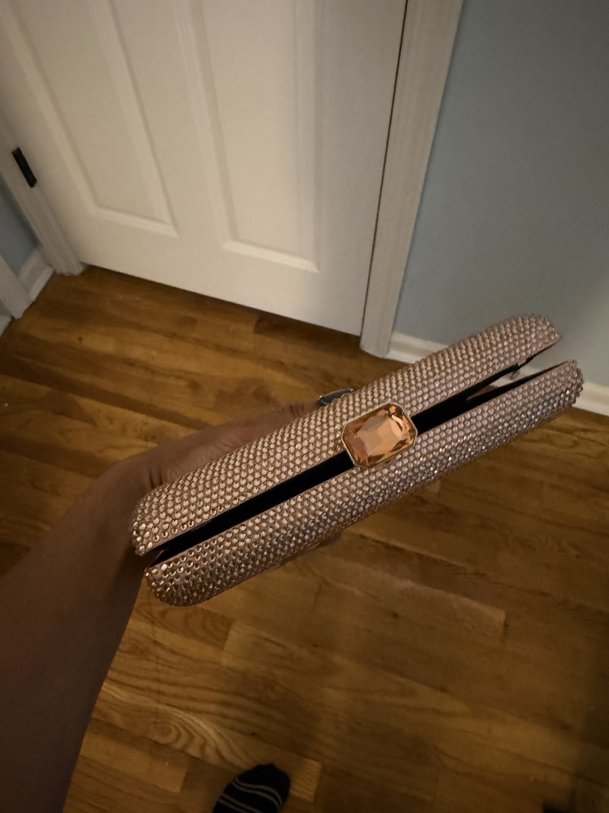 Rosè Champagne Clutch