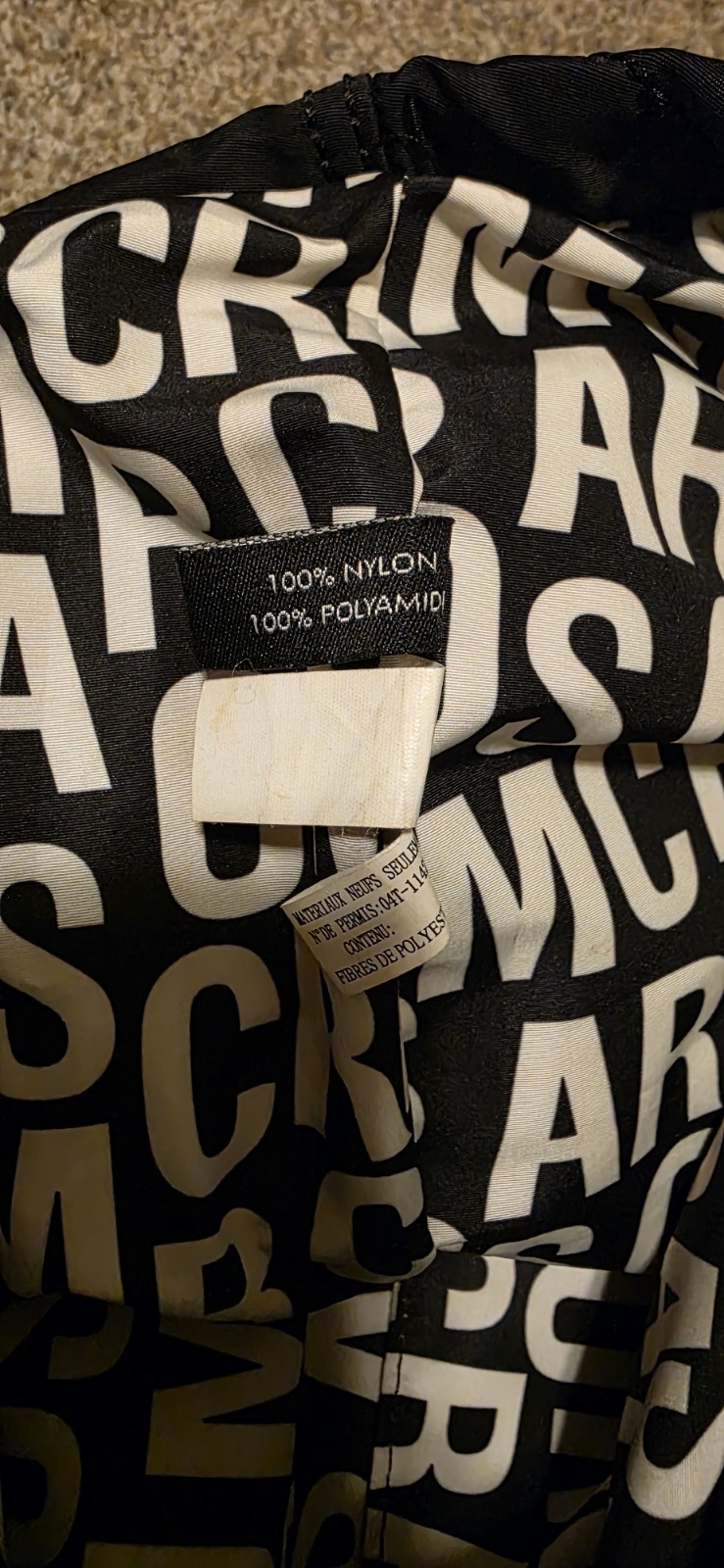 Marc by Marc Jacobs Pretty Nylon Tate Quilted Tote Bag Black
