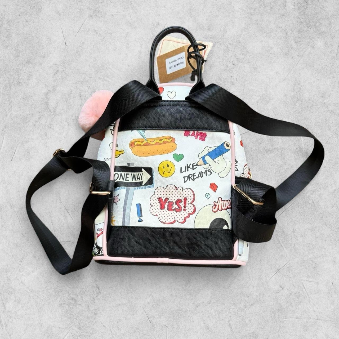 Like Dreams Mini Graphic Print Backpack
