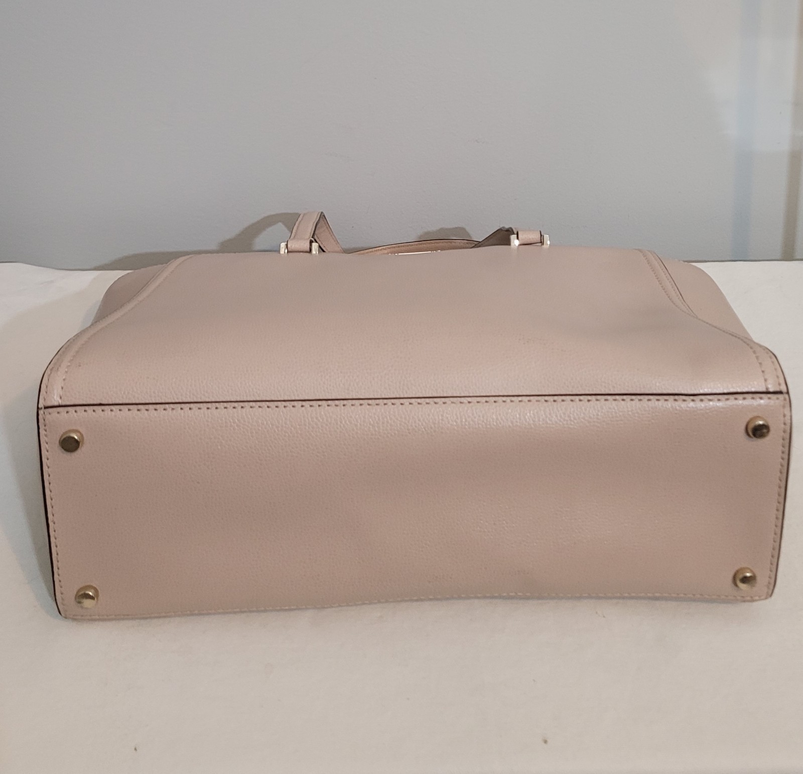 Kate Spade Patterson Drive Blush Pink Leather Satchel Tote Crossbody Bag