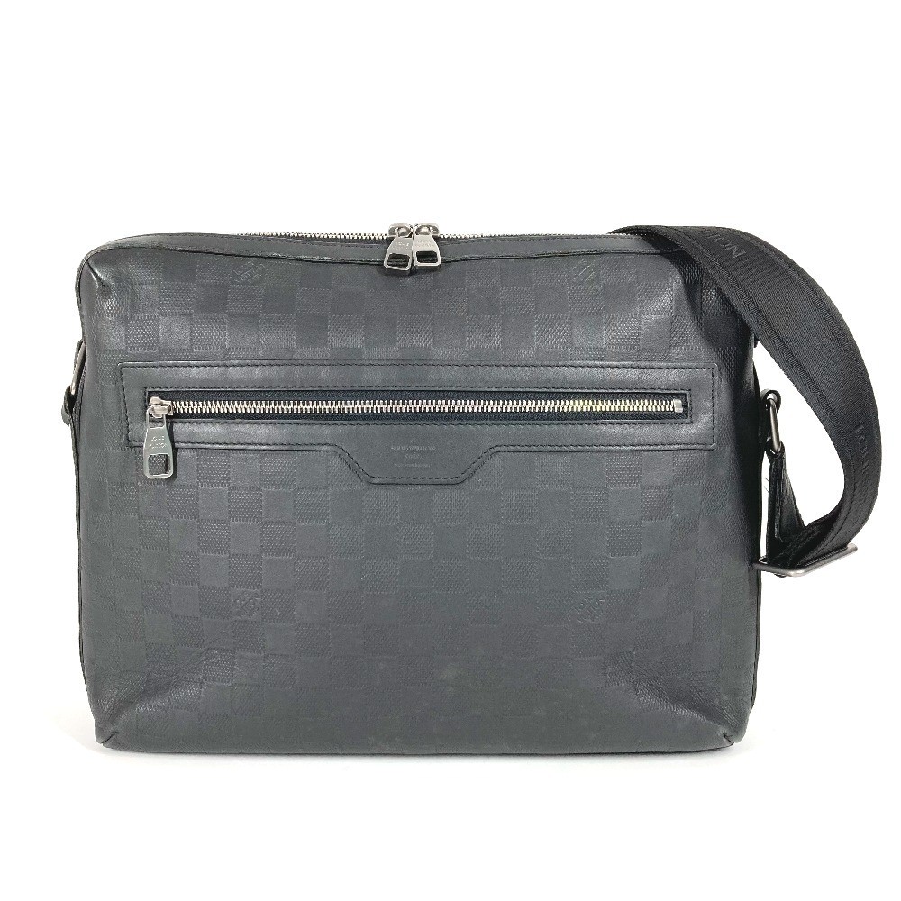 LOUIS VUITTON N41201 Damier Infini Calypso MM Messenger Shoulder Bag Leather