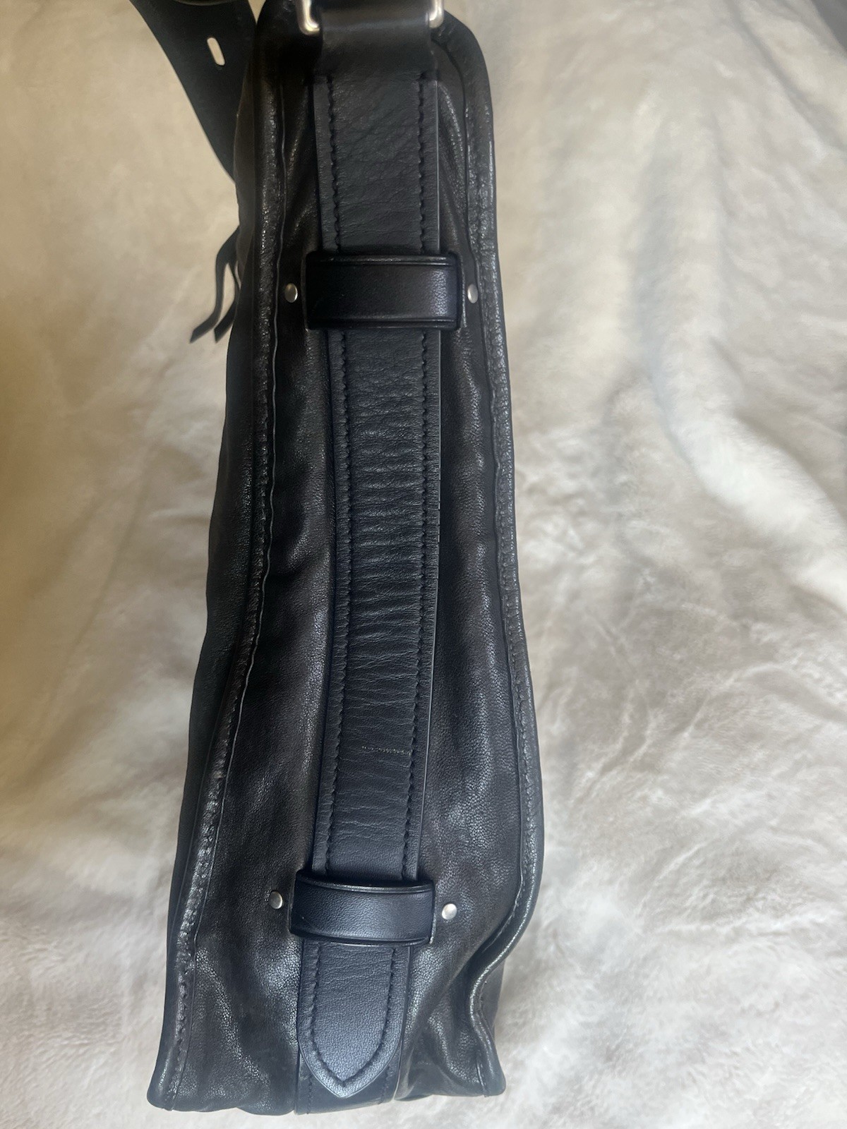Rag & Bone Leather Bag with Strap In Black