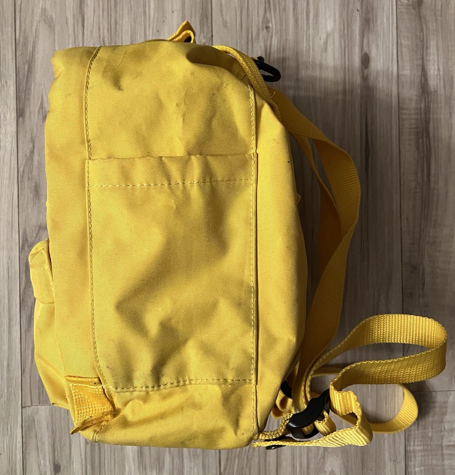 Fjallraven Kanken Everyday Outdoor Mini Backpack, Ochre Yellow, Vinylon