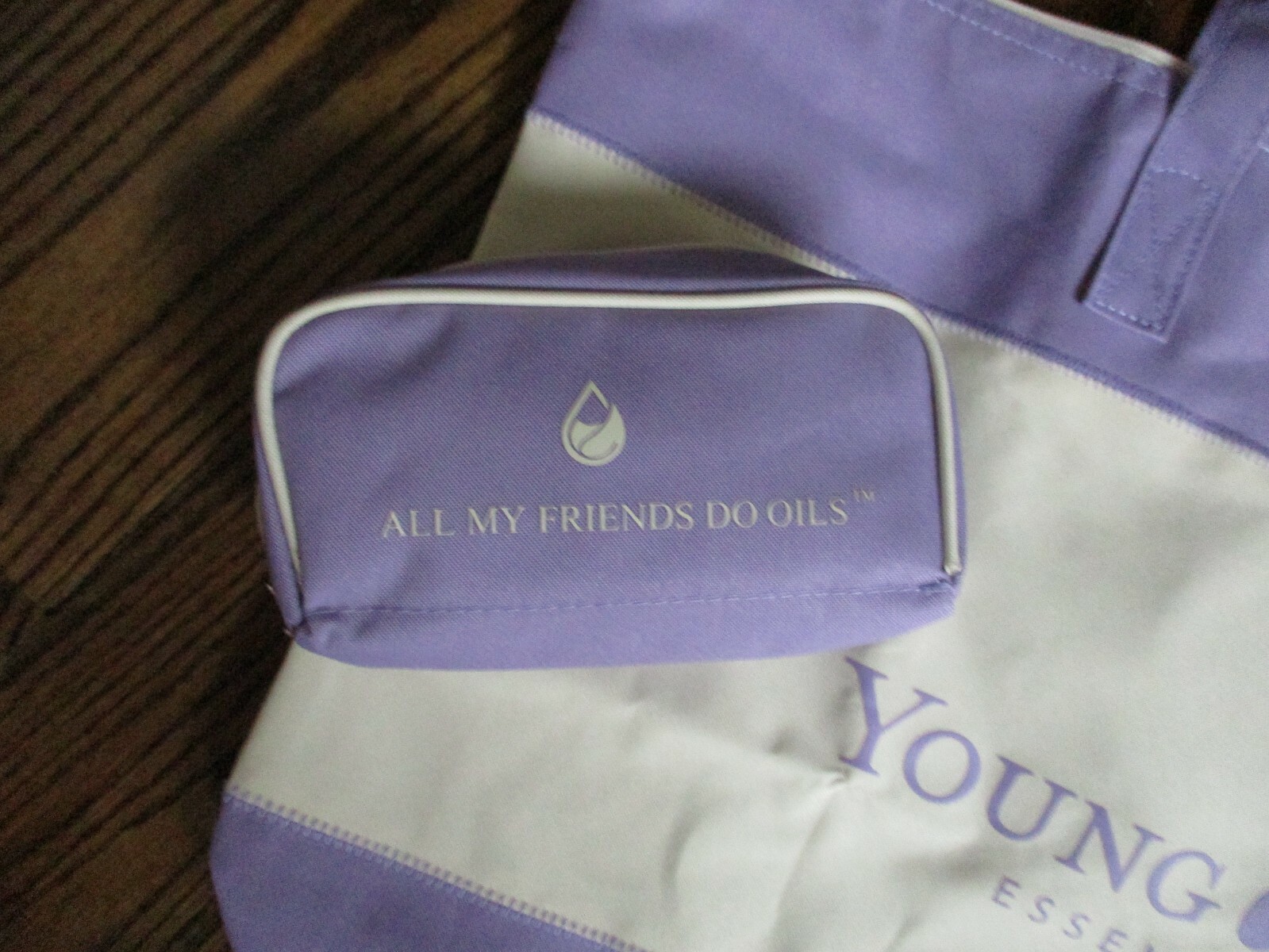 Young Living Essential Oils Large Tote Bag plus Mini Bag ~ Never Used
