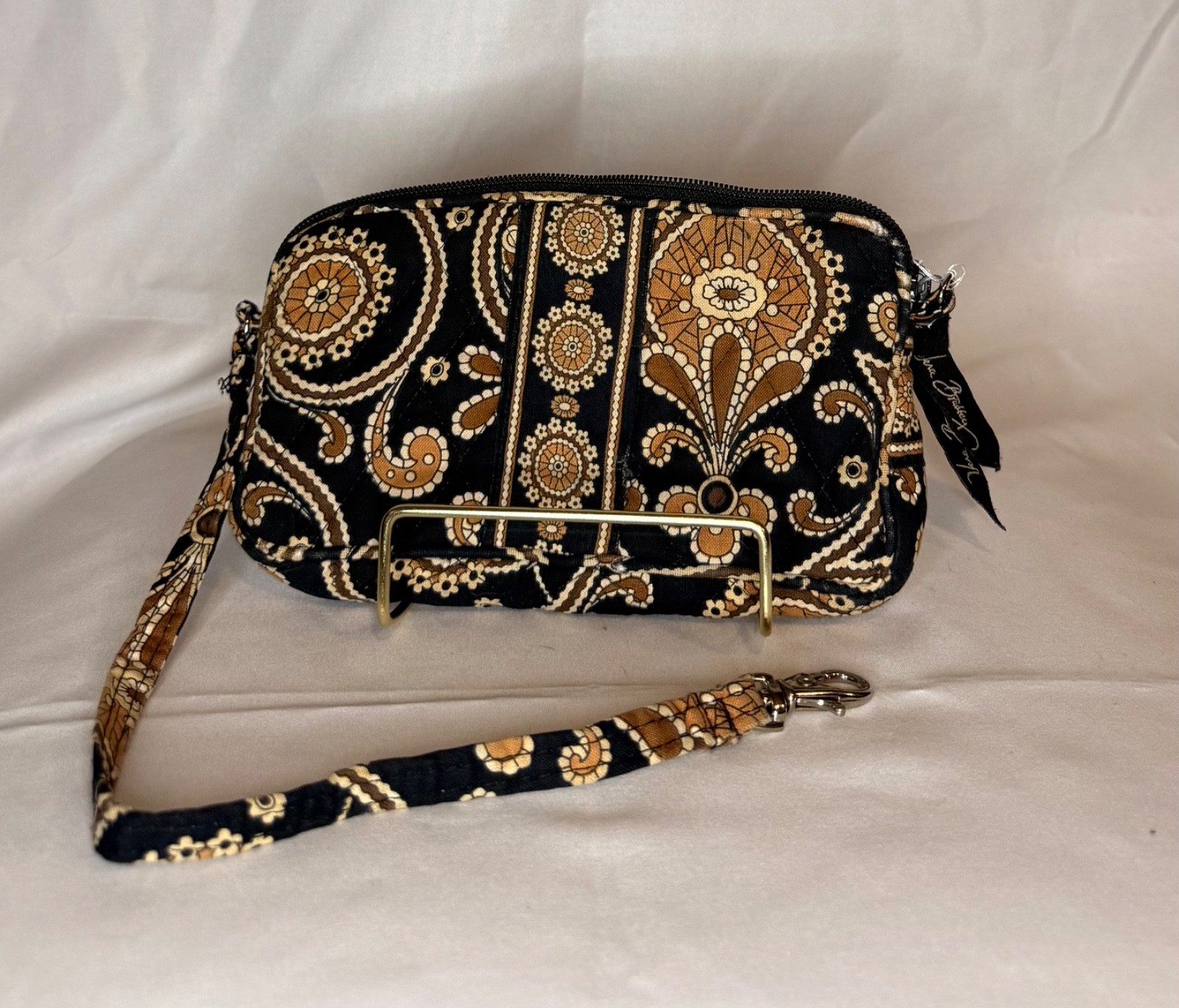 Vera Bradley Flower Shower Wristlet Wallet Case EUC