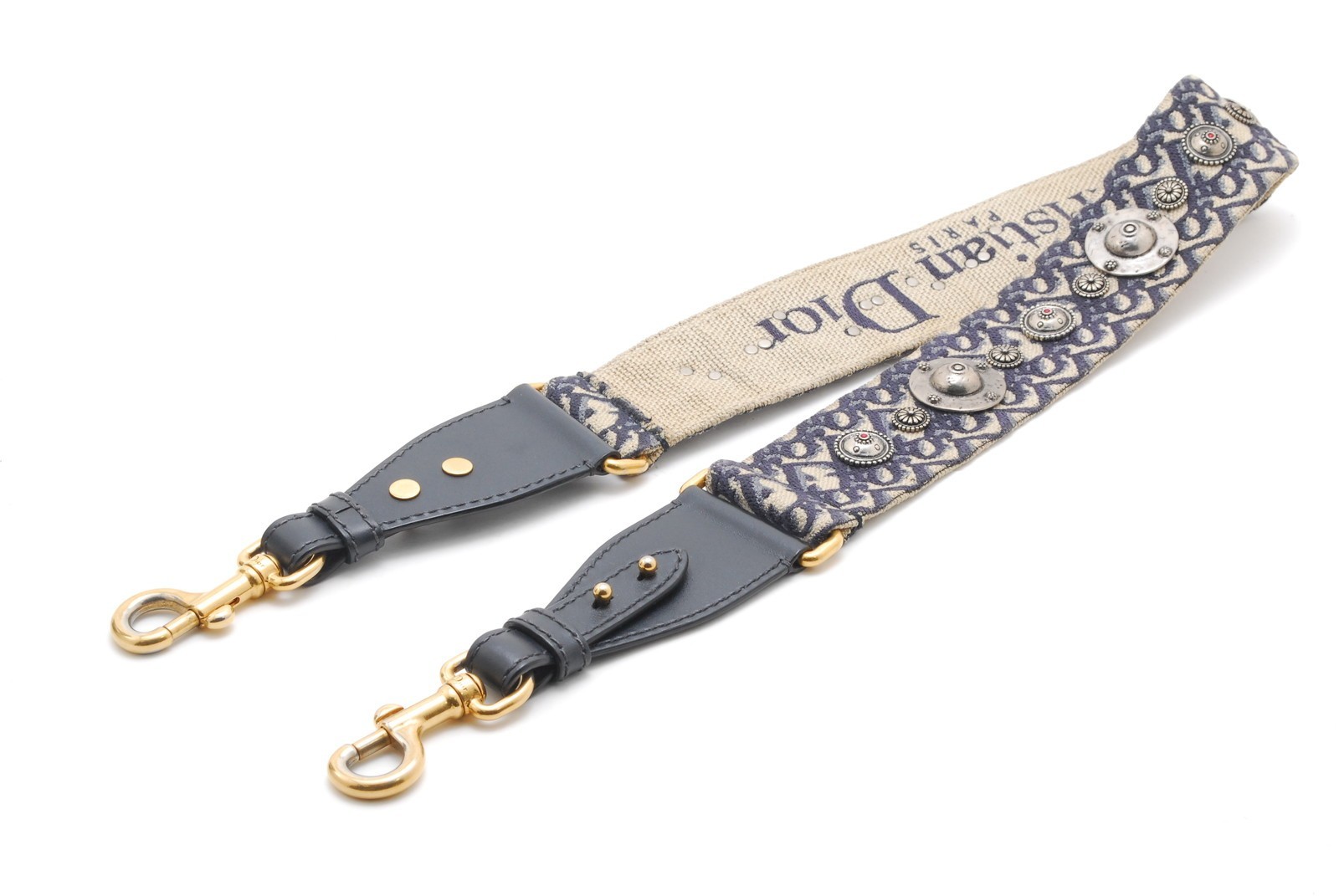 Christian Dior Shoulder Strap to Bag Canvas