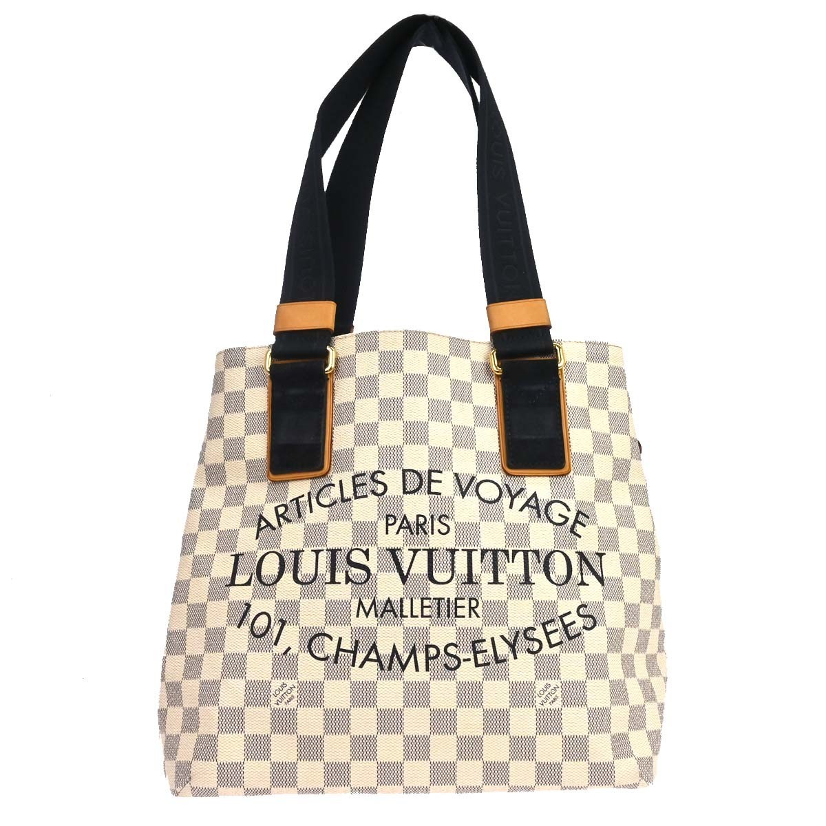 Best07/ Louis Vuitton Azur Plan Soleil Cabas PM Handbag N41179 DU1112 TQ00079
