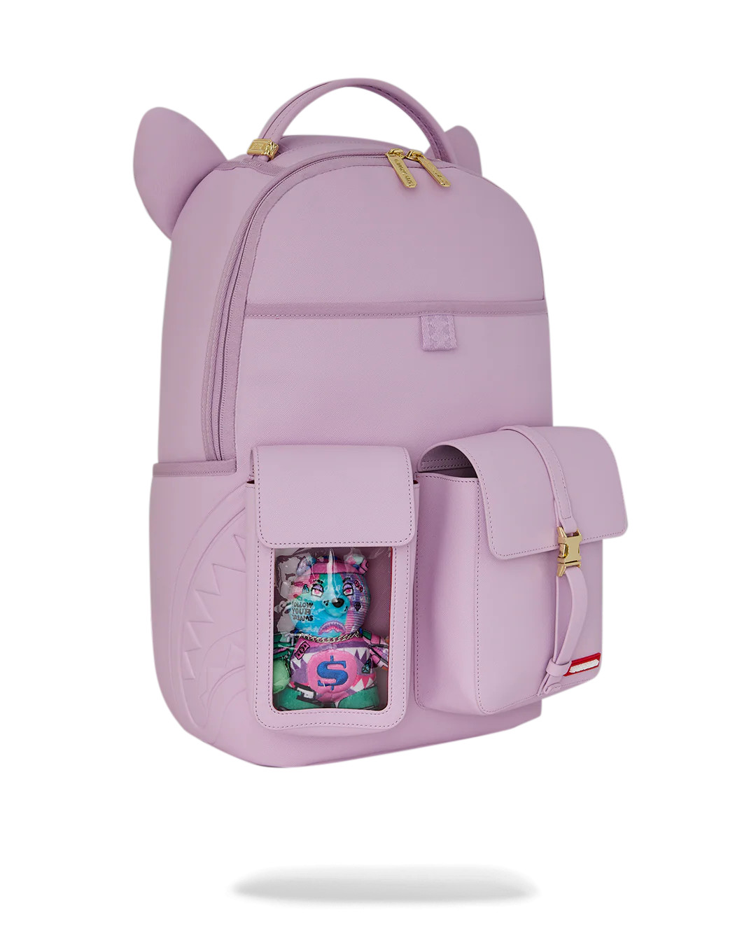 KITTY CASH-OUT (PLUSH TOY INCLUDED) BACKPACK SPRAYGROUND, 100% ORIGINAL