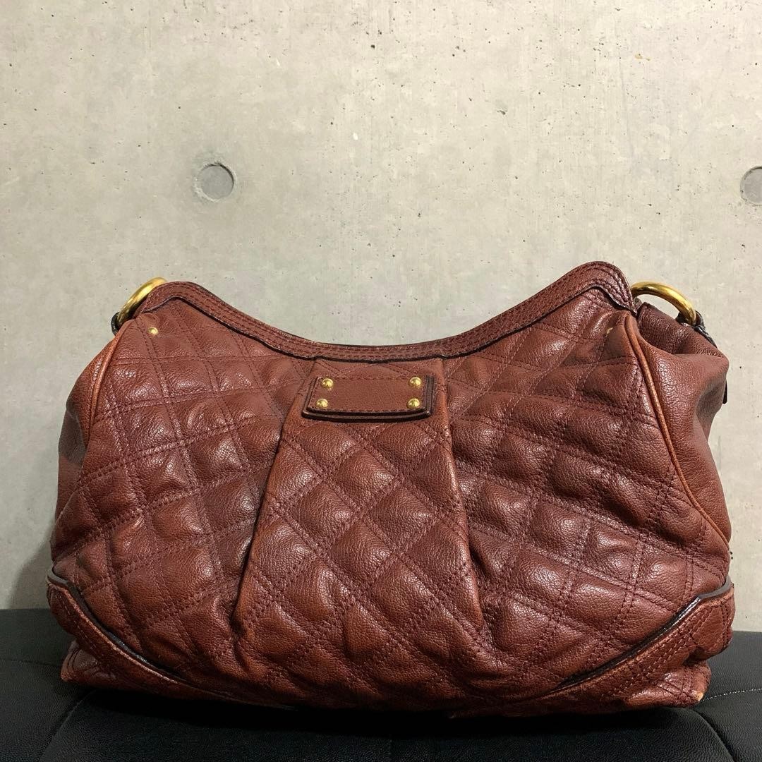 Vintage MARC JACOBS Stam Silvana Quilted Leather Shoulder Bag