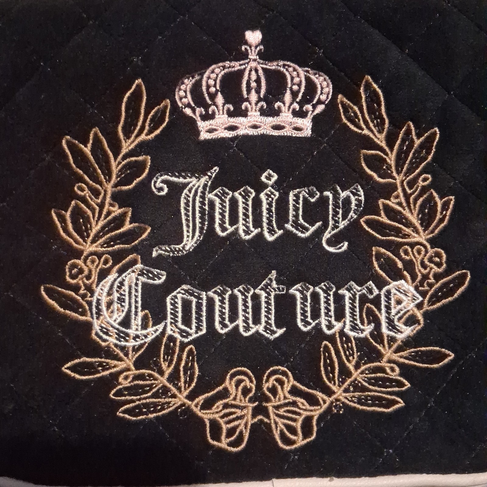 Juicy Couture Royal Couture Crossbody Bag Liquorice/Crystal