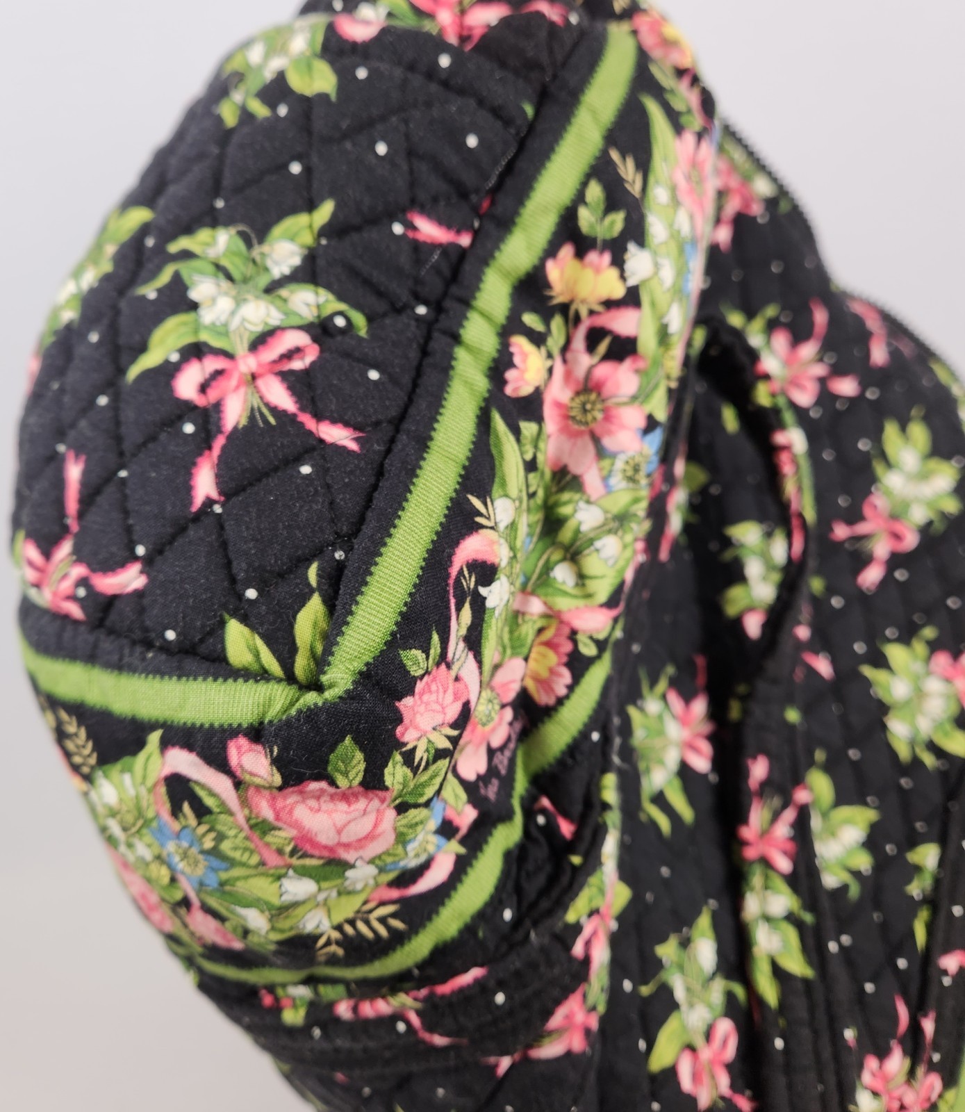 Vintage Vera Bradley Quilted Small 18″ Duffel Bag in New Hope Pattern