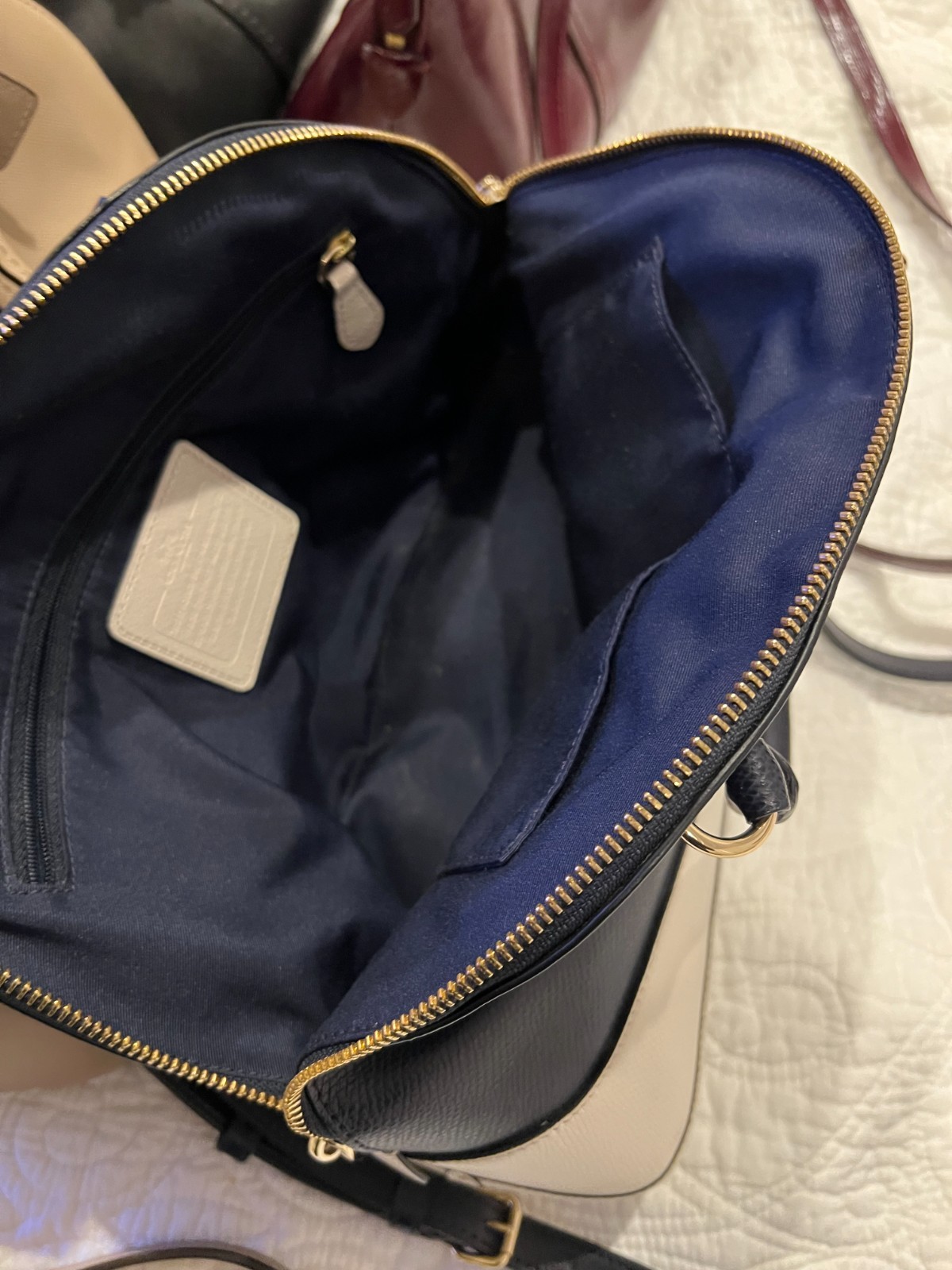 Coach Handbags LOT of 4 CORA DOME SATCHELS GOOD Condition