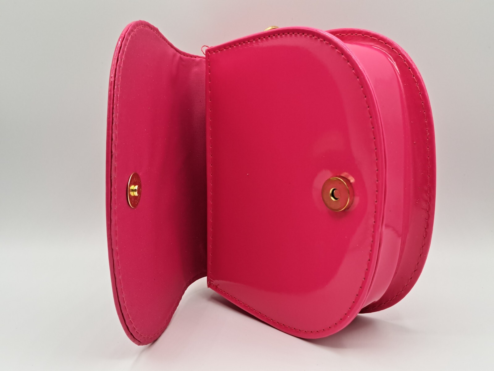 Kuromi & My Melody Dark Pink Purse with Flowers and Pearl Handle NEW