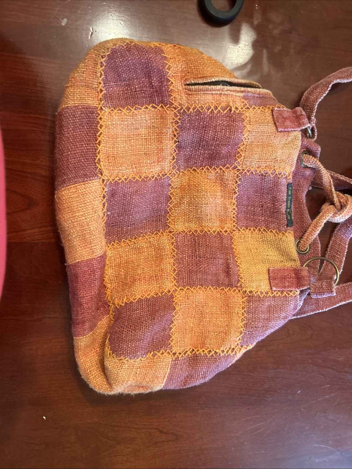 Earth Divas Fair Trade Women Bag Earthy Fade Patchwork Boho Hippie Shoulder Tote