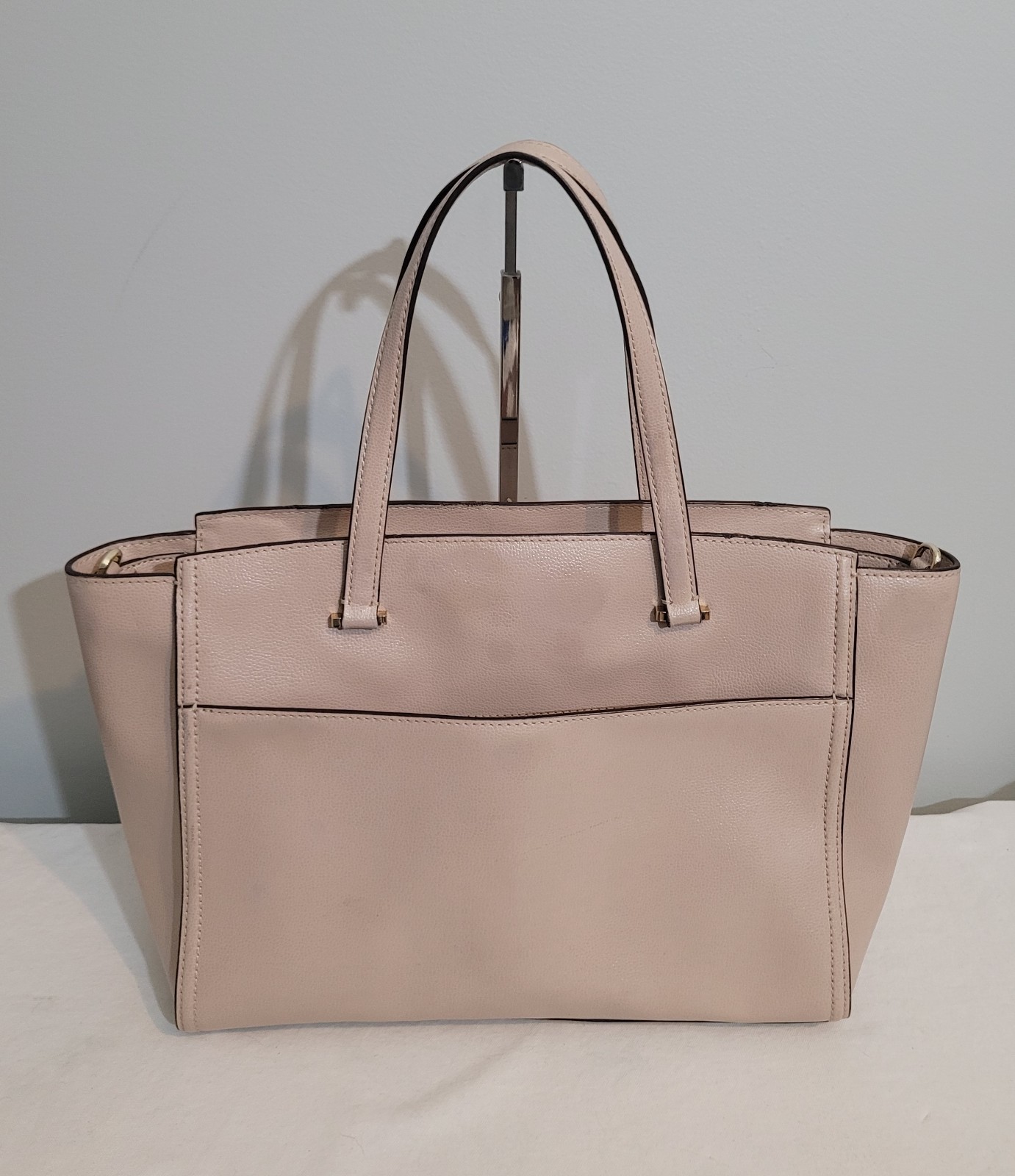 Kate Spade Patterson Drive Blush Pink Leather Satchel Tote Crossbody Bag