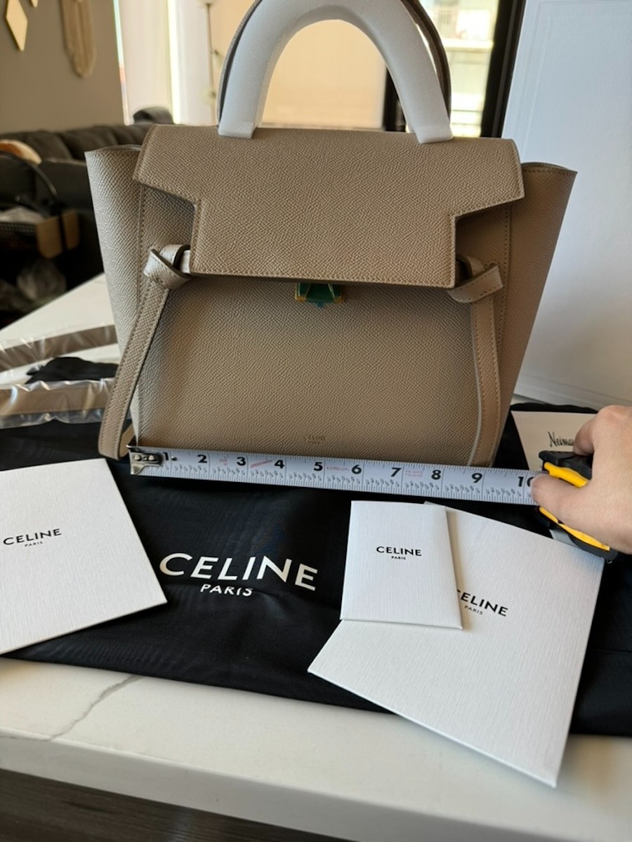 Brand new with tags and receipt, Celine belt bag micro