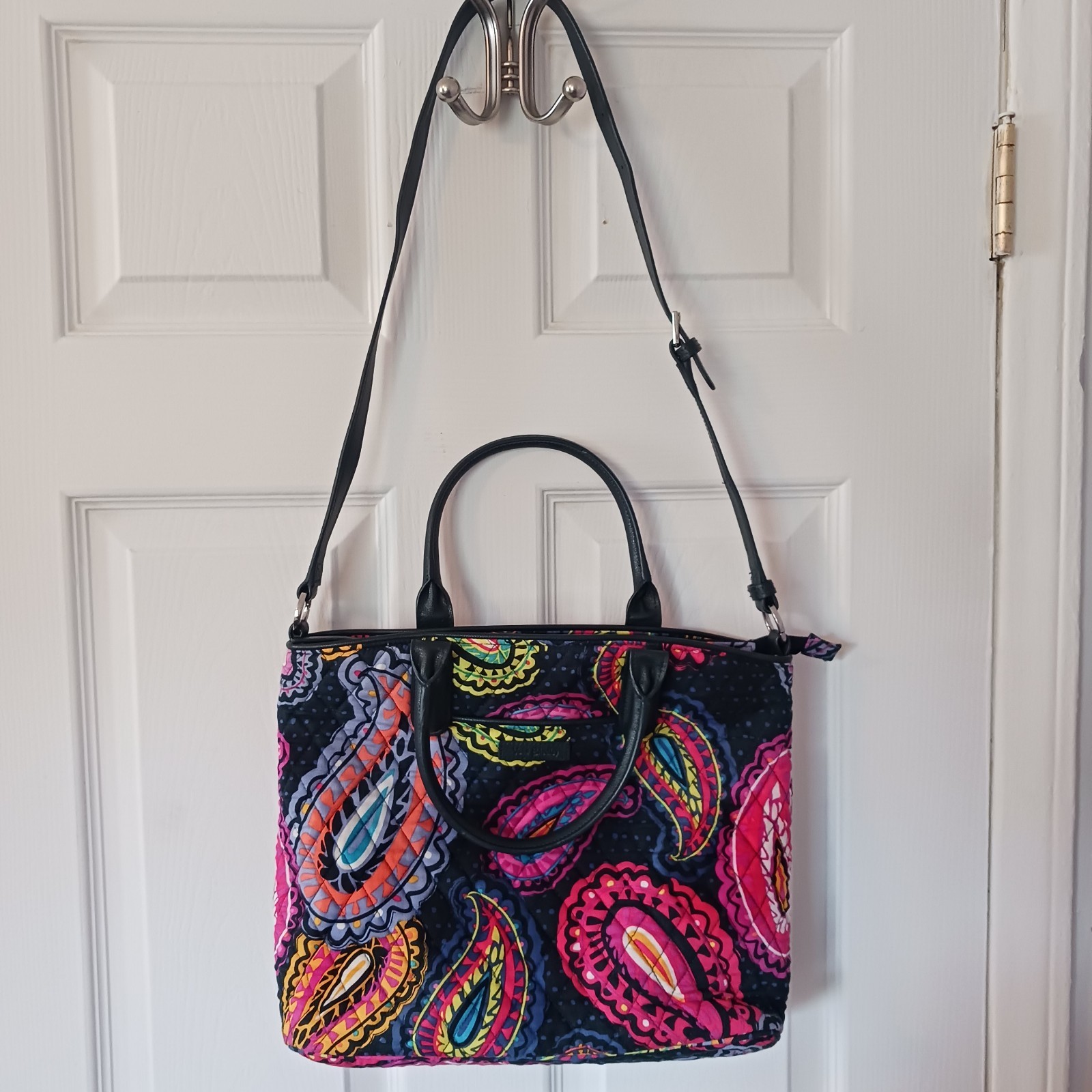 Vera Bradley Twilight Paisley Casual Purse Adustable/Removable Strap