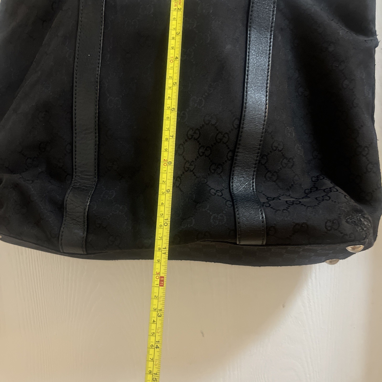 Gucci Joy leather handbag Good condition Black, Leather