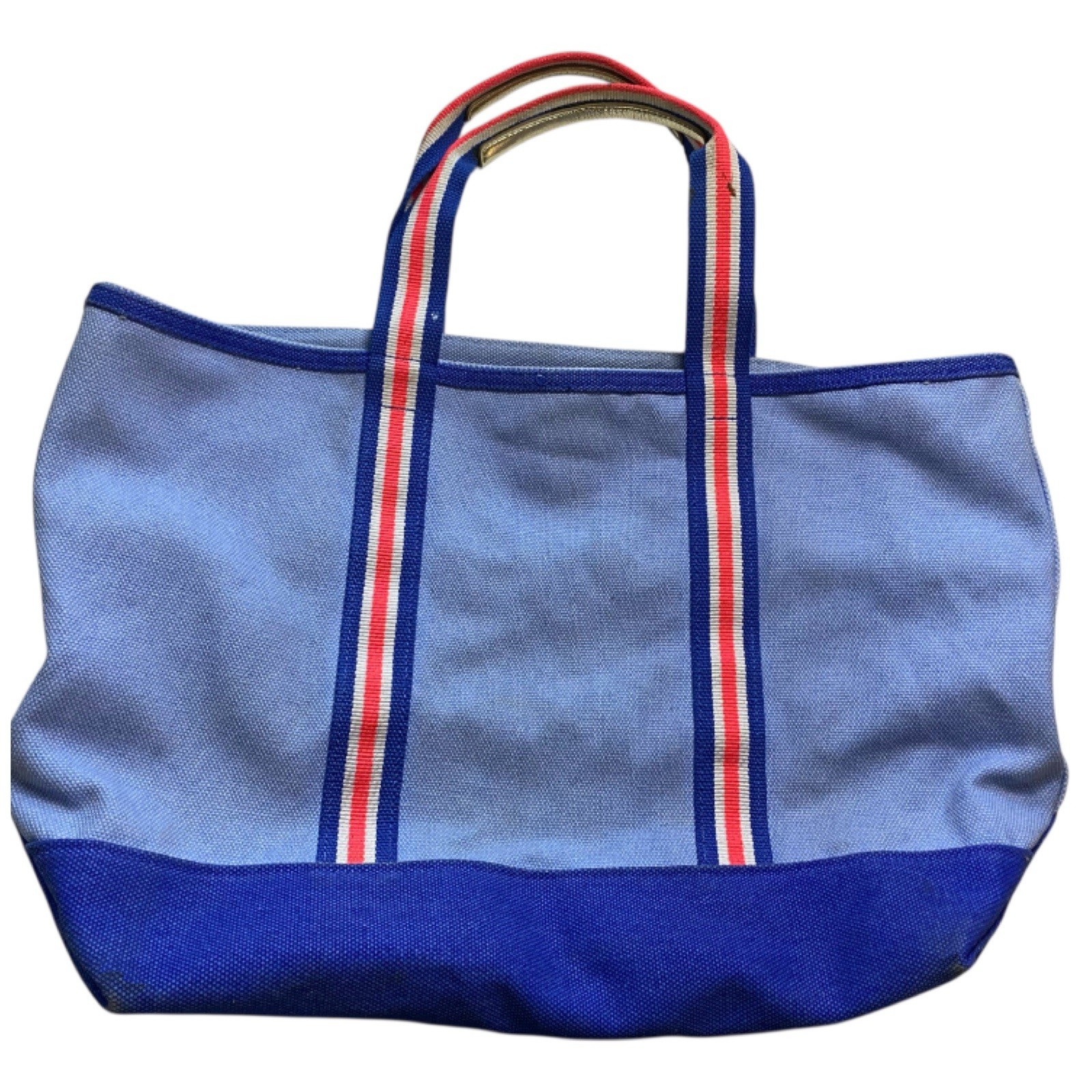 Lilly Pulitzer Mercato Tote in Blue Peri Shopping Travel City Beach Work Bag