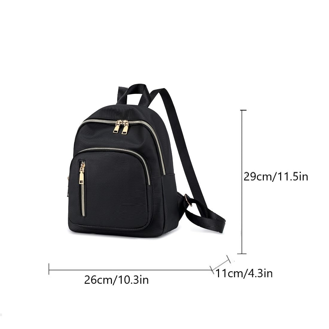 Women’s Mini Backpack Waterproof Nylon Small Anti-Theft Daypack Casual…