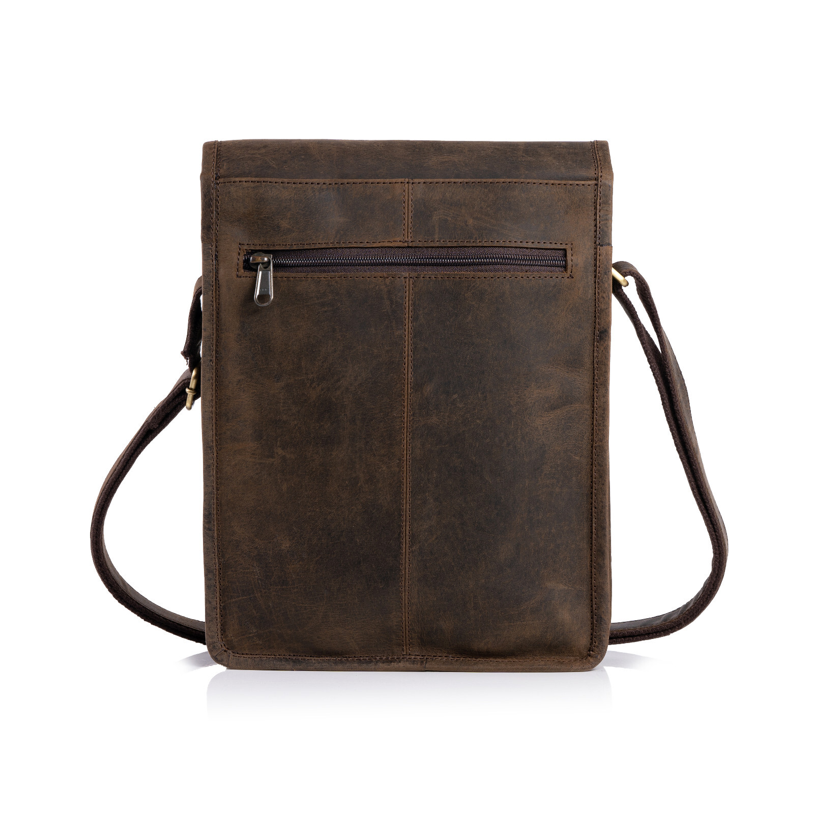 Handmade Leather Sturdy Leather satcel Ipad Messenger Bag for men and women
