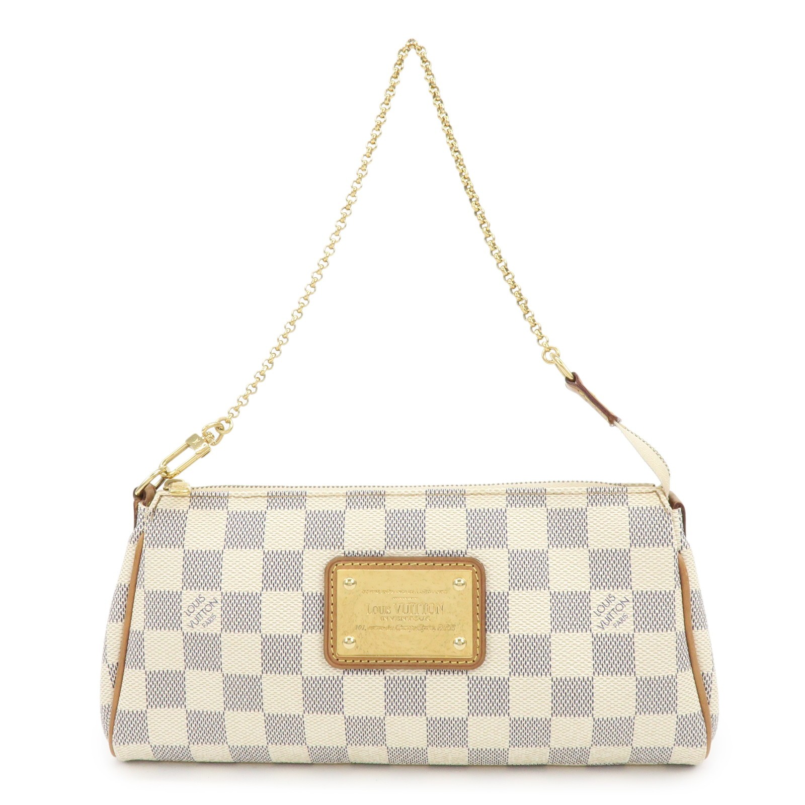 Louis Vuitton Damier Azur Eva 2Way Bag Hand Bag Shoulder Bag N55214 Used F/S