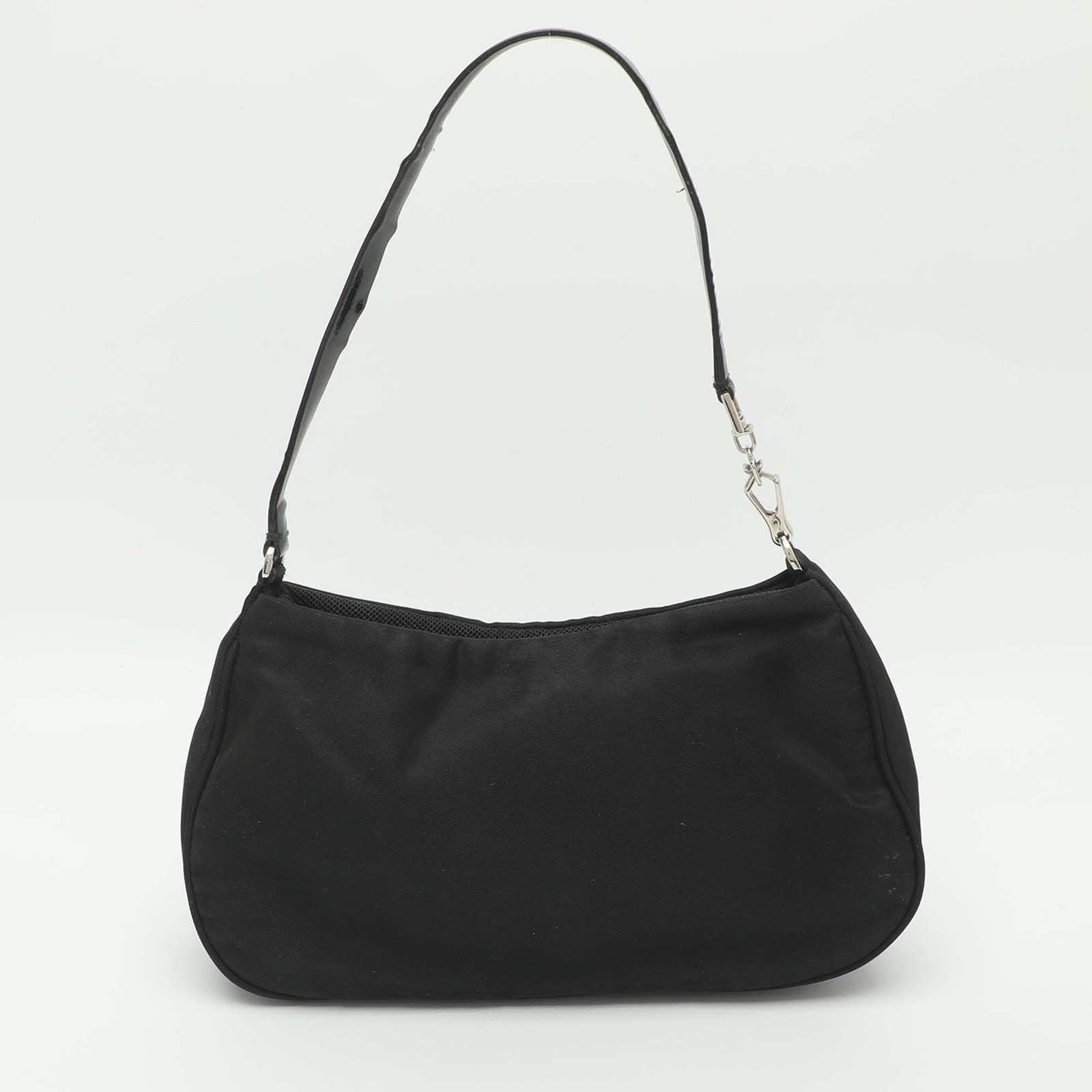 Prada Cleo Black Nylon Hobo
