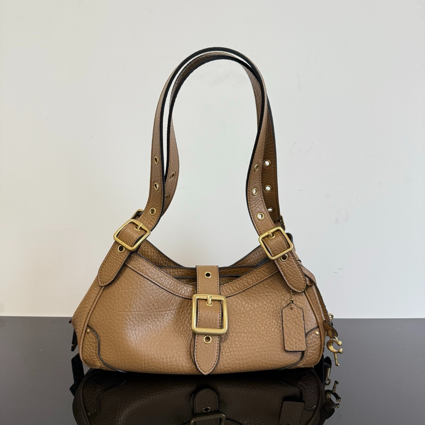 COACH Drifter Shoulder Bag 31 CFM45 Brass/Muted Olive