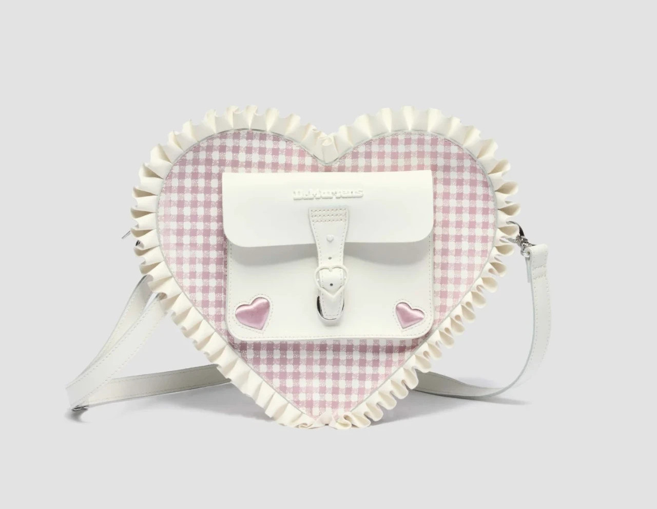 Dr.Martens Heart Backpack WHITE DUSTY ROSE 2way Shoulder bag 42934100 Japan New