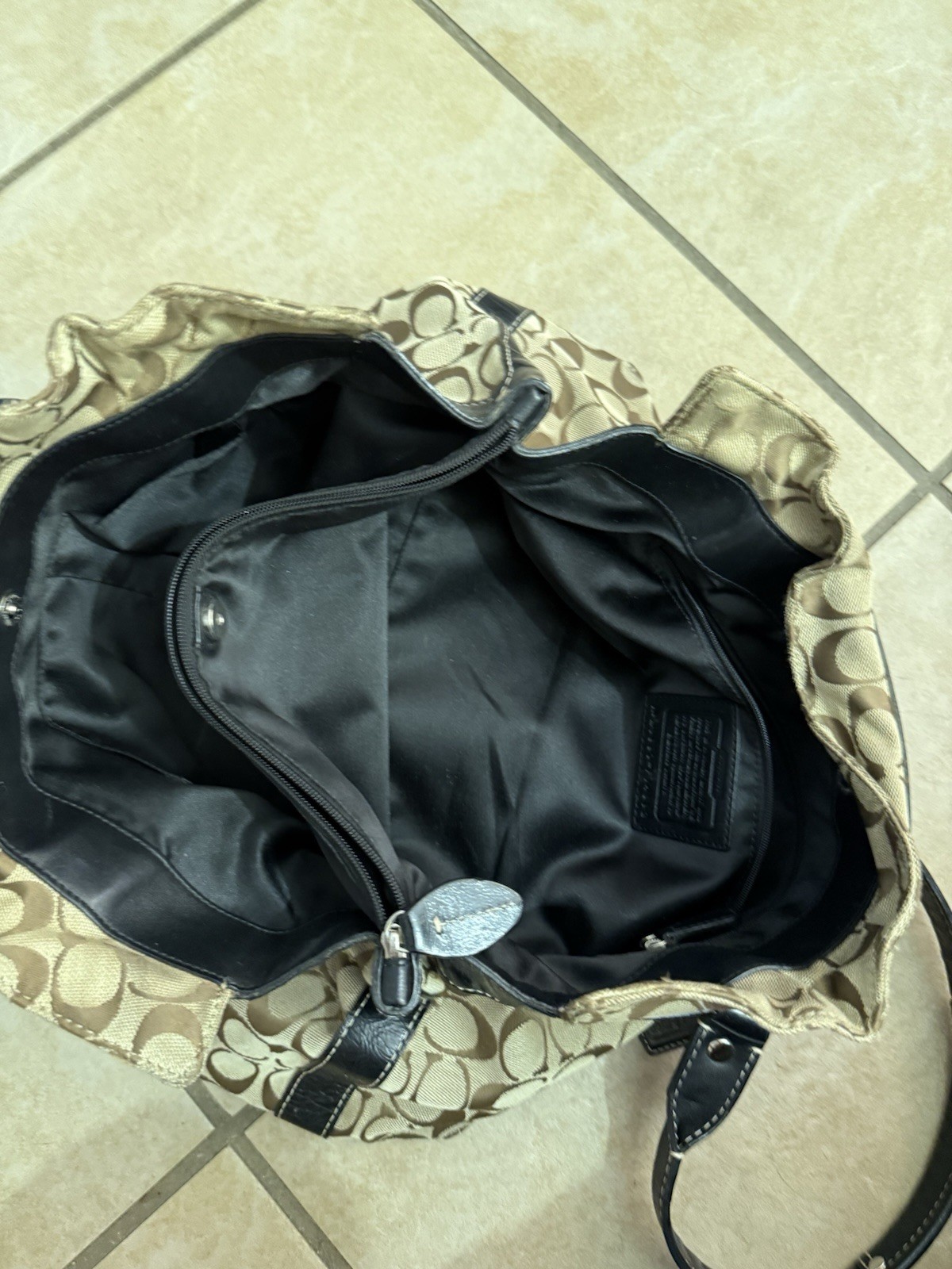 Lightly used Coach Purse normal wear & tear