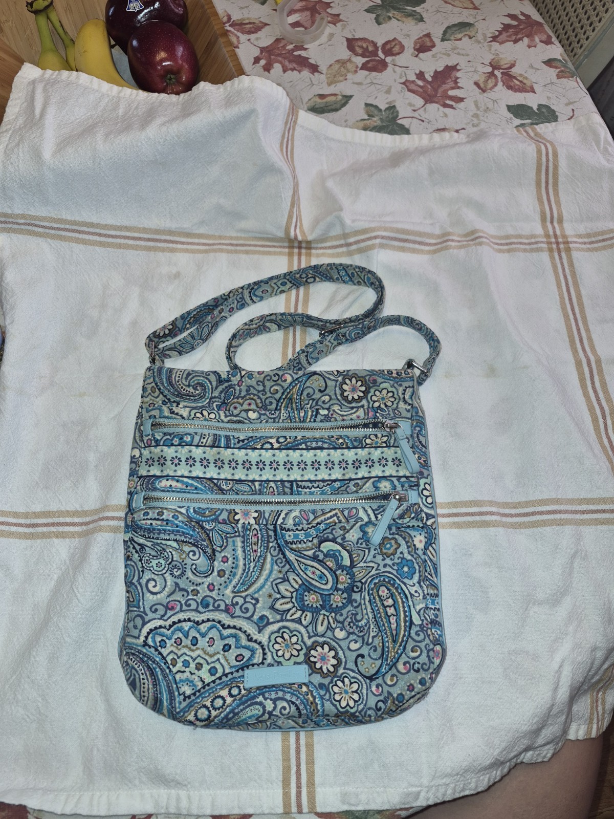Vera bradley purse with matching wallet