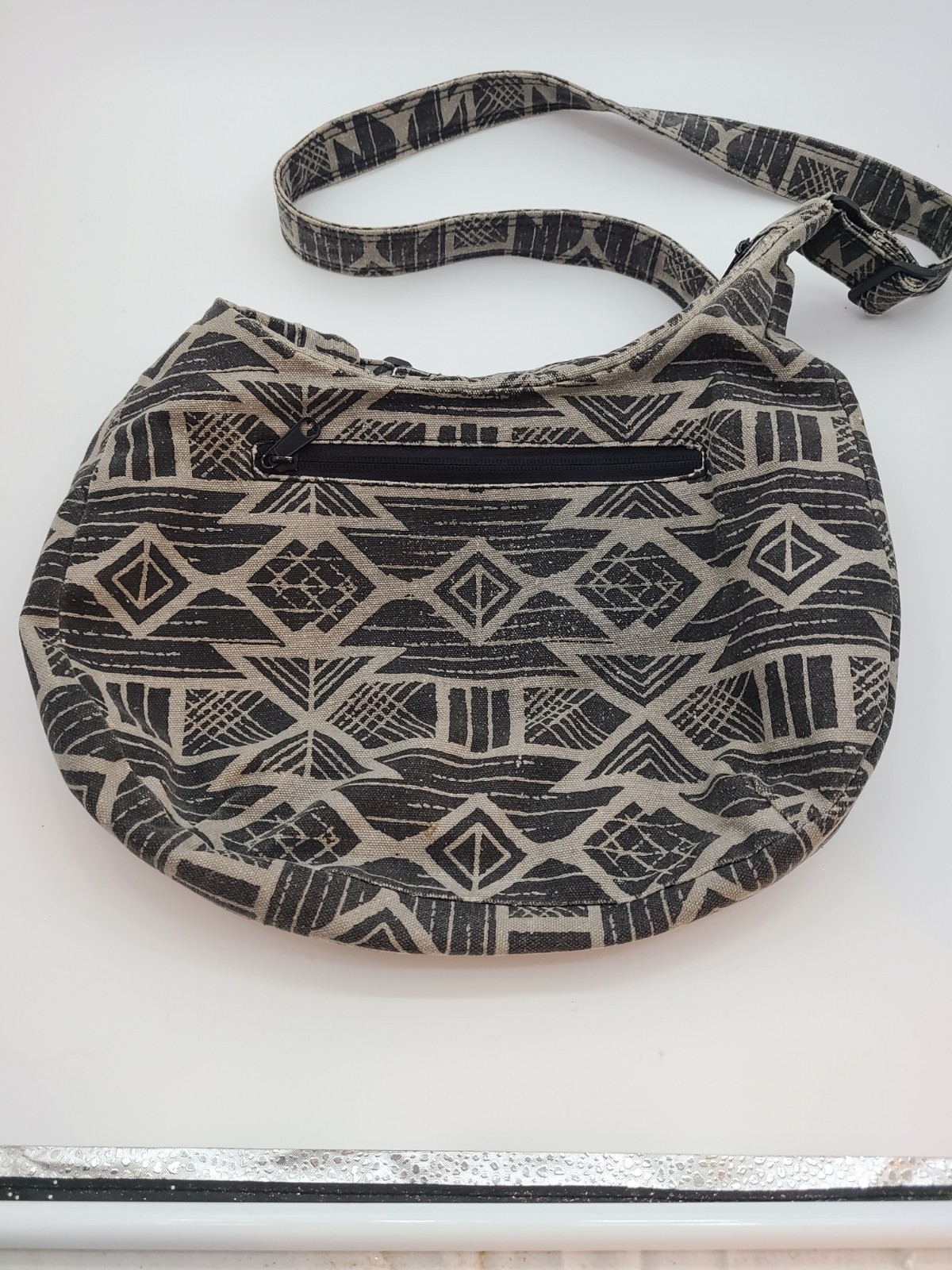 KAVU Sydney Satchel Crossbody Bag featuring a Triibal Print Design.
