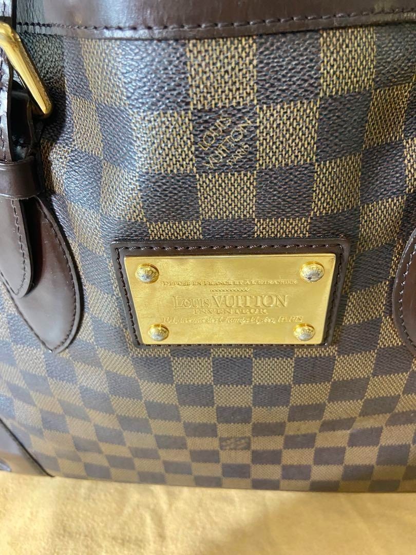 Authentic Louis Vuitton Damier Hampstead MM Shoulder Tote Bag N51204 from Japan