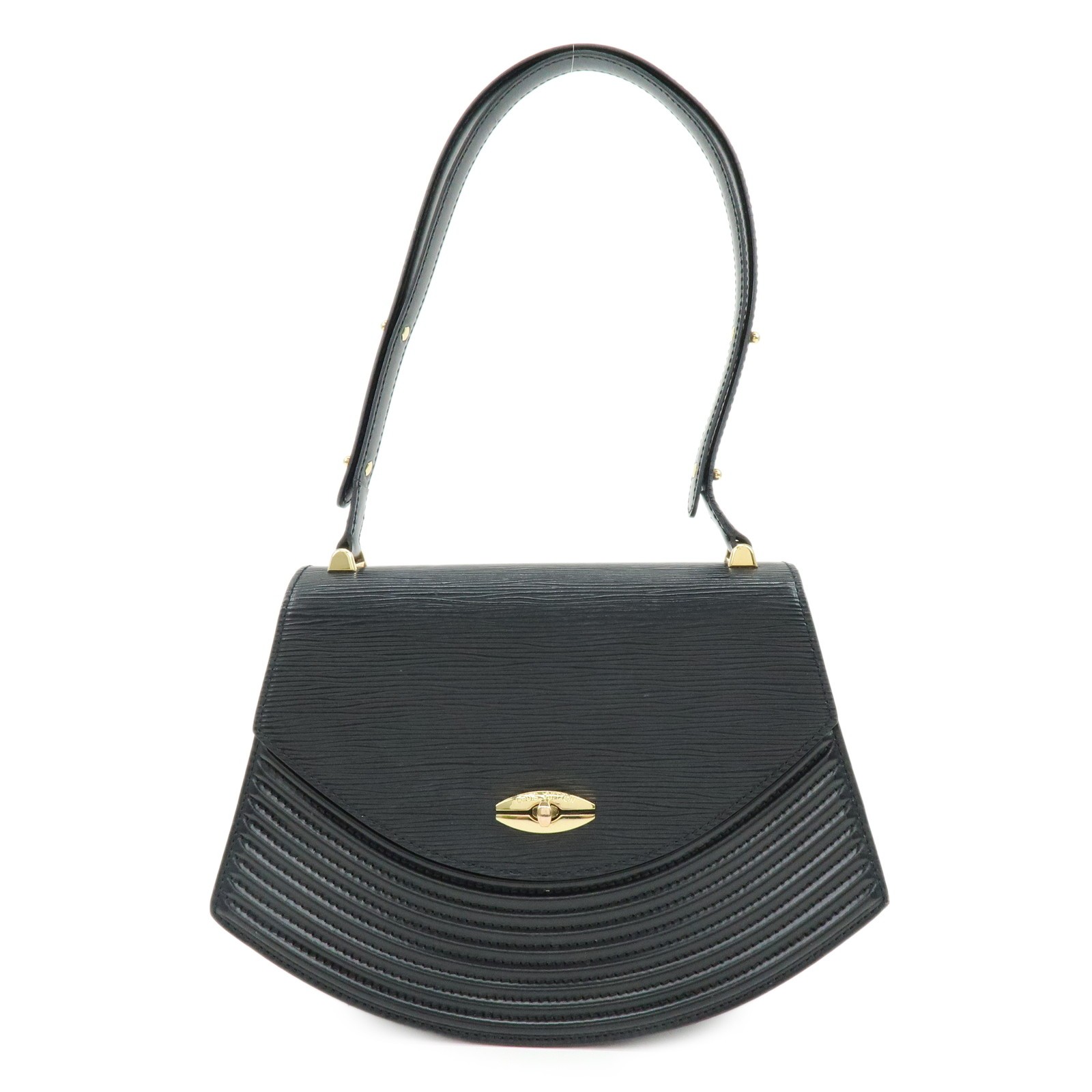 Louis Vuitton Epi Tilsit Shoulder Bag Hand Bag Noir Black M52482 Auth Used F/S