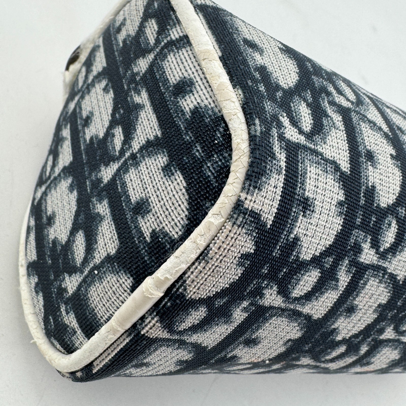 Dior trotter canvas pouch black From Japan Authentic