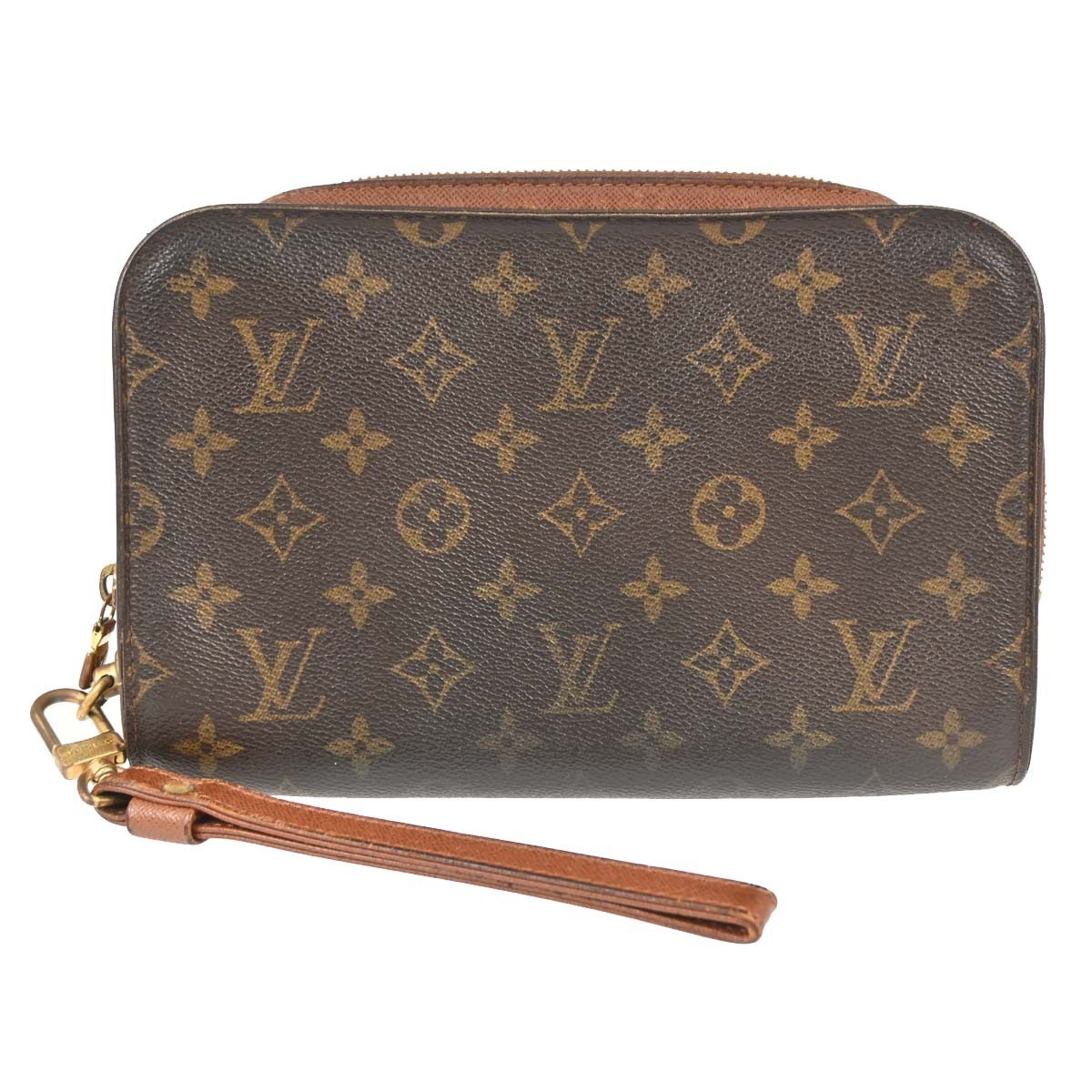 Best06 LOUIS VUITTON ORSAY CLUTCH HANDBAG MONOGRAM CANVAS M51790 AR0080 BQ01503