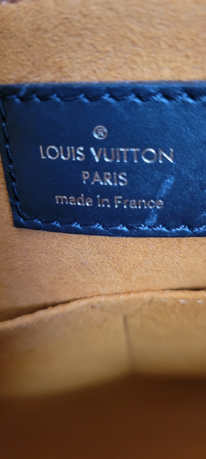 Louis Vuitton OnTheGo GM Tote Bag Black Monogram Empreinte Leather Purse M44925