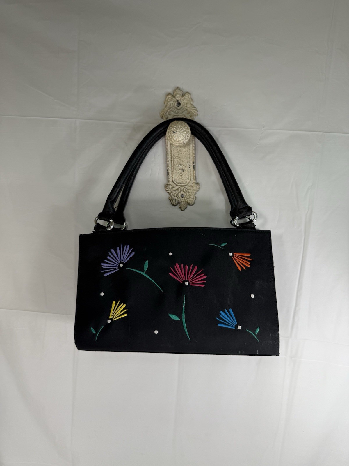 Miche Classic Black Base Bag Double Removeable Interchangeable Handles Shell