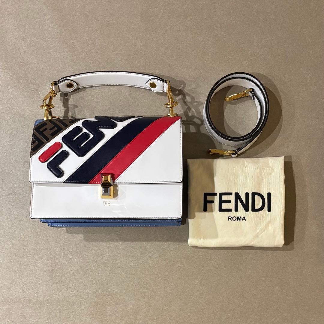FENDI FILA Collaboration Mania Collection Handbag/Shoulder Bag