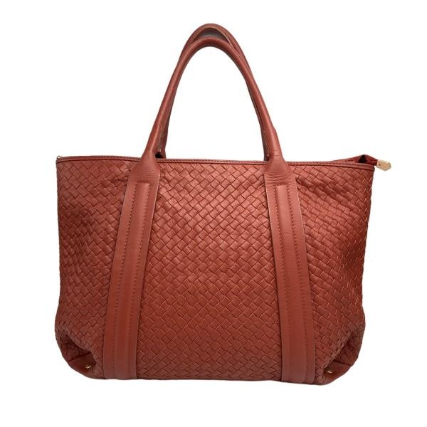 Giorgia Milani Braided Leather 2 Way Tote Bag Used