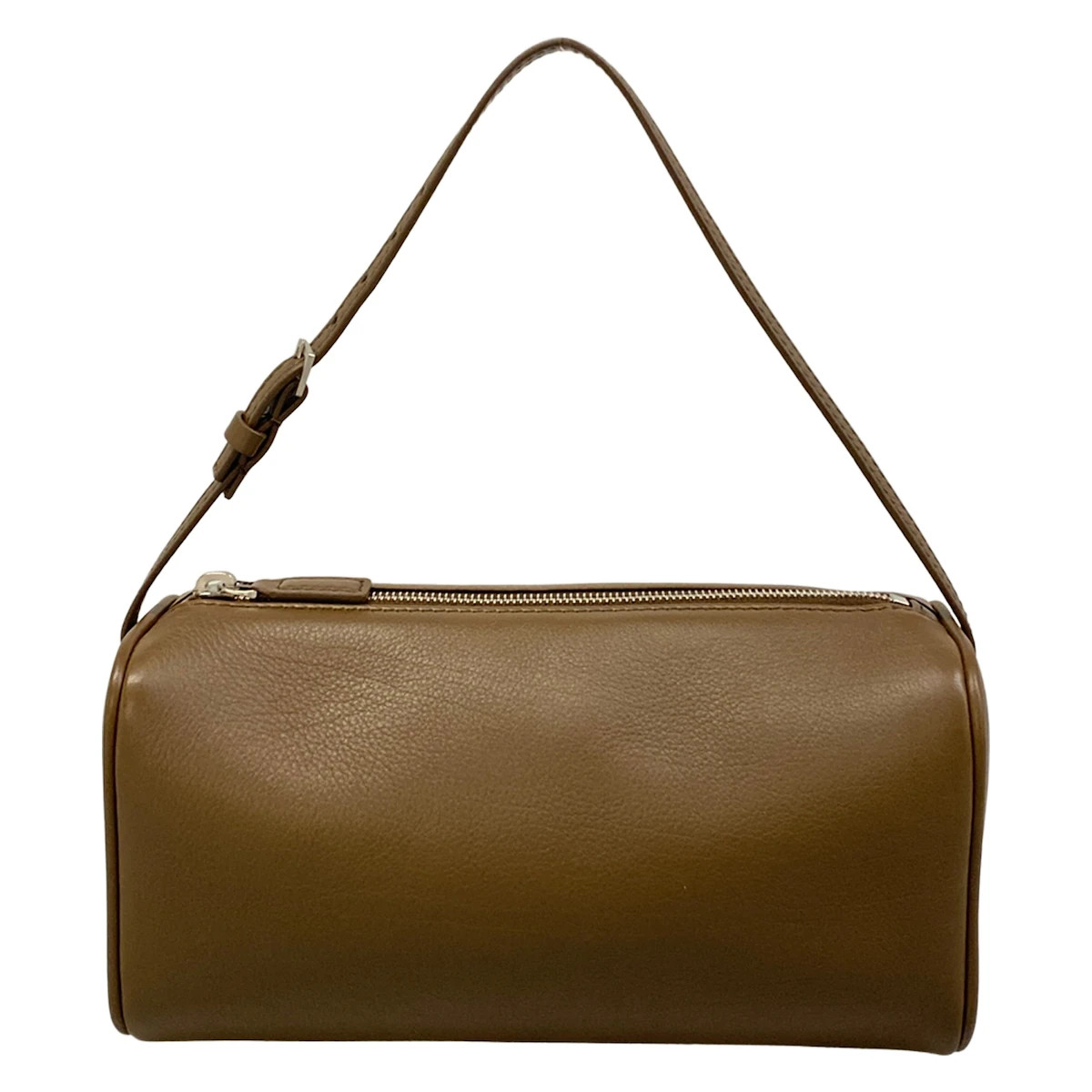 THE ROW 90’s Bag – Dark Brown Leather Handbag