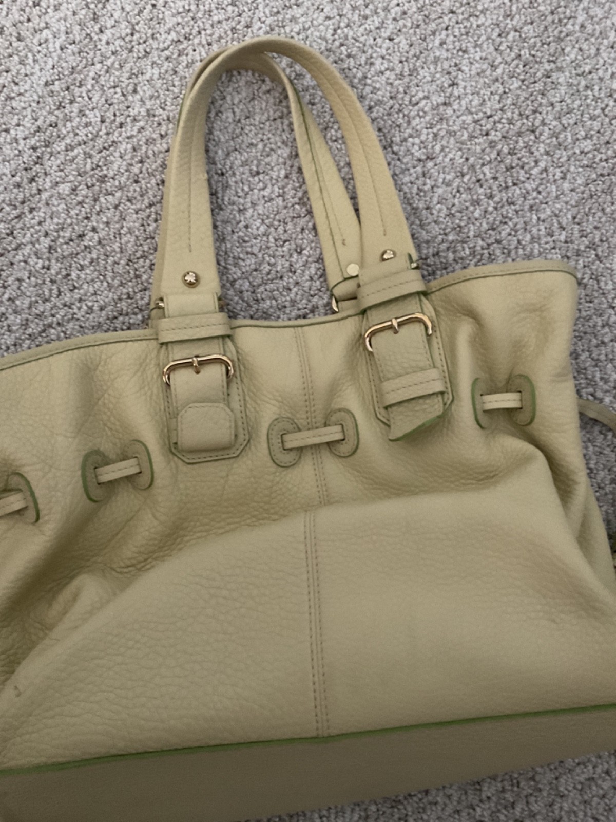 Dooney and Bourke Key Lime Pebble Leather