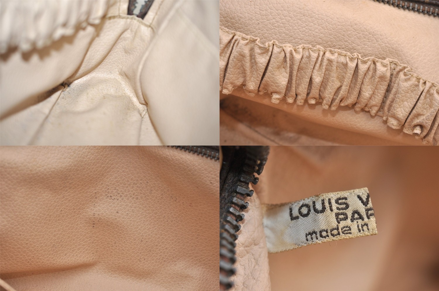 Auth Louis Vuitton Monogram Trousse Toilette 28 Clutch Hand Bag M47522 LV 346AB