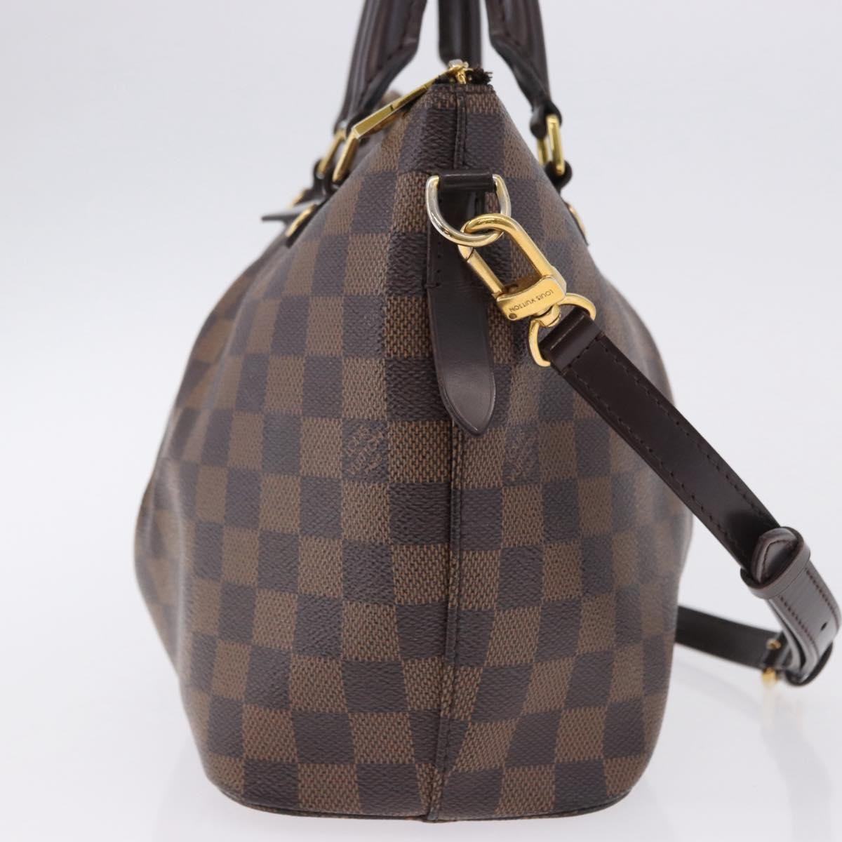 LOUIS VUITTON Damier Ebene Sienna PM Shoulder Bag N41545 LV Auth BA14466