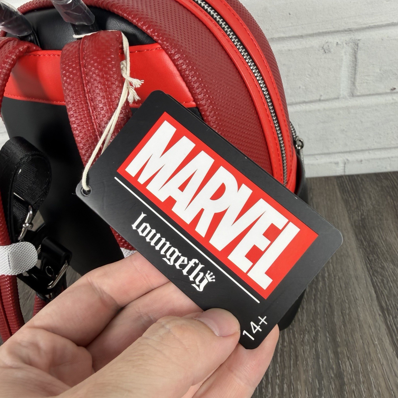 Loungefly Marvel Deadpool Merc with a Mouth Cosplay Mini Backpack New NWT