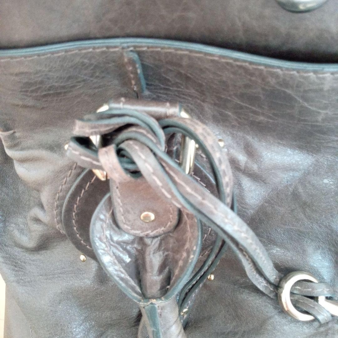 Chloé Paddington Dark Brown Tote Bag used from japan