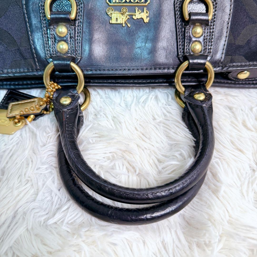COACH Madison Op Art tote bag 12963 from JAPAN