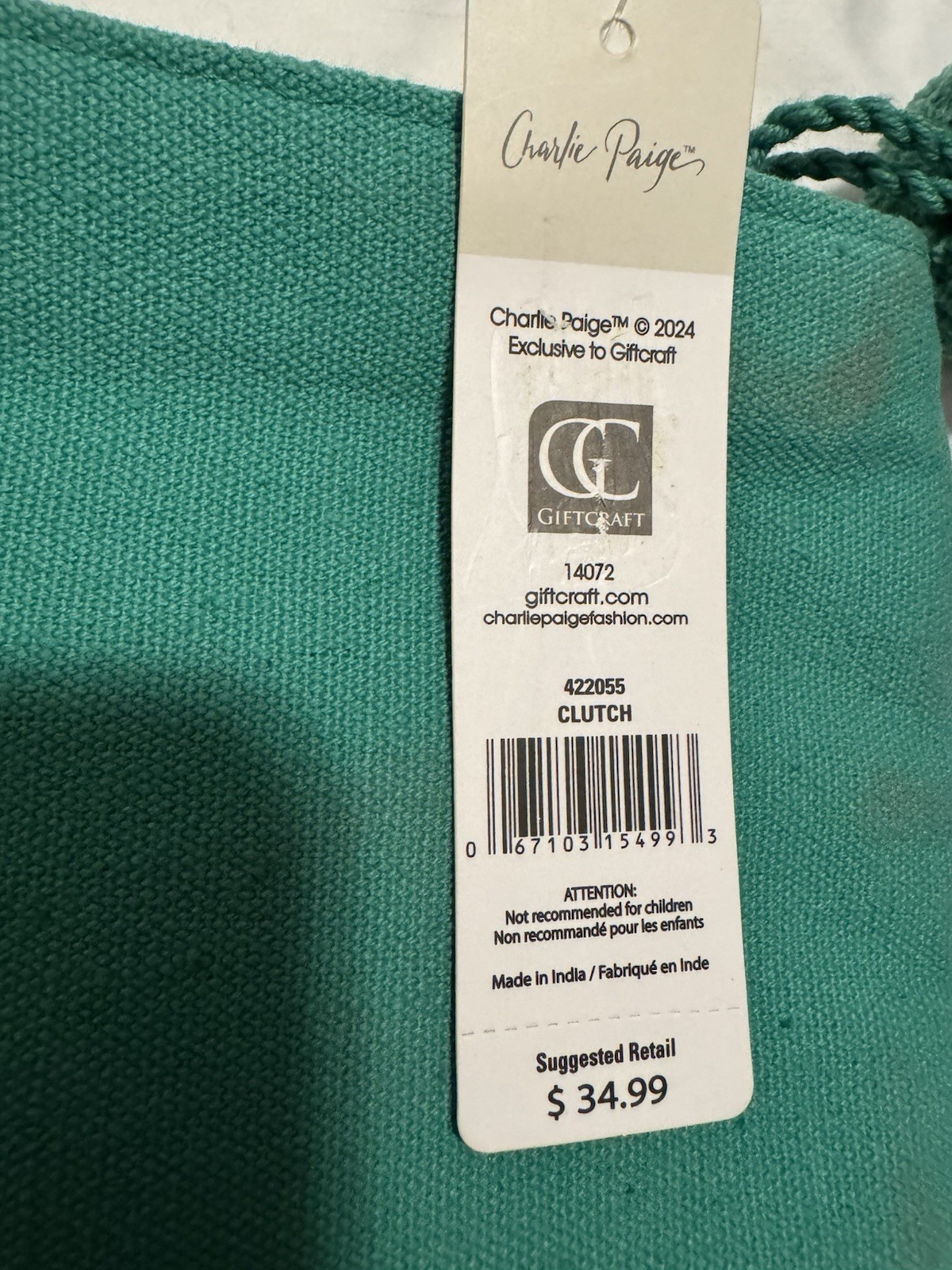 Charlie Paige Clutch Purse